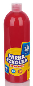 Ilustracja Astra Farba Szkolna 1000 ml - Czerwona 301217049