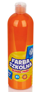 Ilustracja Astra Farba Szkolna 500 ml - Pomarańczowa 301112007