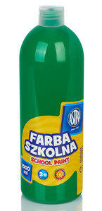 Ilustracja Astra Farba Szkolna 1000 ml - Zielona Jasna 301217051