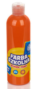 Ilustracja Astra Farba Szkolna 250 ml - Pomarańczowa 301217023