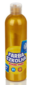 Ilustracja produktu Astra Farba Szkolna 250 ml - Metaliczna Złota 301217033