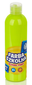 Ilustracja Astra Farba Szkolna 250 ml - Fluorescencyjna  Cytrynowa 301217029