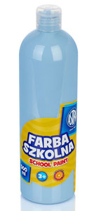 Ilustracja produktu Astra Farba Szkolna 500 ml - Błękitna 301112006