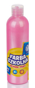 Ilustracja Astra Farba Szkolna 250 ml - Perłowa Różowa 301217038
