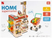 Ilustracja produktu Mega Creative Supermarket Z Koszykiem + Akcesoria 	479934