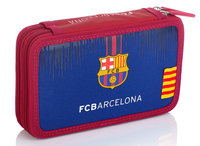 Ilustracja produktu FC Barcelona Piórnik Dwukomorowy Z Wyposażeniem FC-236