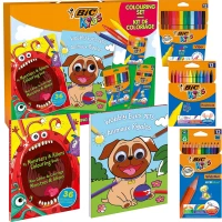 Ilustracja produktu BIC Kids Zestaw Kreatywny Igloo Śmieszne Stwory 512023