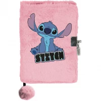 Ilustracja produktu Paso Pamiętnik Pluszowy na Kluczyk Stitch Różowy DS23BZ-3676