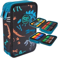 Ilustracja produktu CoolPack Jumper 2 Piórnik Dwukomorowy Z Wyposażeniem Fossil F066700