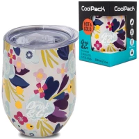 Ilustracja produktu CoolPack Kubek Termiczny Metalowy 350ml Flower Me Z22740