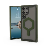 Ilustracja produktu UAG Plyo Pro Magnet - obudowa ochronna do Samsung Galaxy S24 Ultra 5G z wbudowanym modułem magnetycznym (ice-olive)