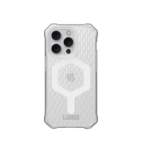 Ilustracja UAG Essential Armor - obudowa ochronna do iPhone 14 Pro Max kompatybilna z MagSafe (frosted ice)