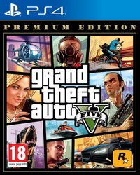 Ilustracja Grand Theft Auto V GTA 5 Premium Edition PL (PS4)