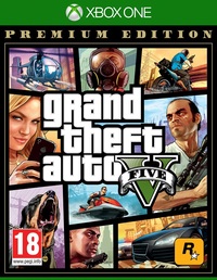 Ilustracja Grand Theft Auto V GTA 5 Premium Edition PL (Xbox One)