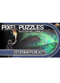 Ilustracja produktu Pixel Puzzles Illustrations & Anime - Jigsaw Pack: Legendary Beasts (DLC) (PC) (klucz STEAM)