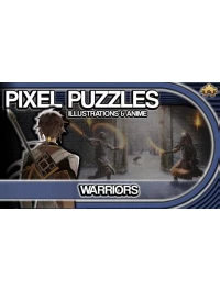 Ilustracja produktu Pixel Puzzles Illustrations & Anime - Jigsaw Pack: Warriors (DLC) (PC) (klucz STEAM)