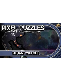 Ilustracja produktu Pixel Puzzles Illustrations & Anime - Jigsaw Pack: Distant Worlds (DLC) (PC) (klucz STEAM)
