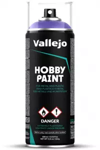 Ilustracja produktu Vallejo: 28.025 - Hobby Paint Spray - Alien Purple (400 ml)