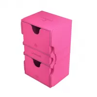 Ilustracja produktu Gamegenic: Stronghold 200+ XL Convertible - Ekskluzywne Pudełko na Karty - Pink