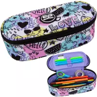 Ilustracja produktu Coolpack Campus Piórnik Tuba Usztywniona z Organizerem Mood F062934
