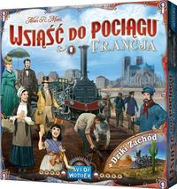 Ilustracja Wsiąść do Pociągu: Kolekcja Map 6 - Francja i Dziki Zachód