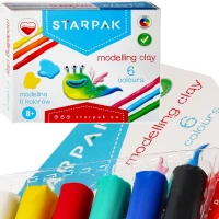 Ilustracja STARPAK Modelina 6 Kolorów 472922