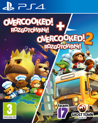 Ilustracja produktu Overcooked + Overcooked 2 (PS4)