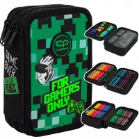 Ilustracja produktu CoolPack Jumper 3 Piórnik Trzykomorowy Z Wyposażeniem Game Zone F067826