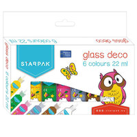 Ilustracja produktu Starpak Farby Witrażowe 6 kolorów 447761