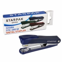 Ilustracja produktu Starpak Zszywacz Biurowy Metalowy Granatowy 465146