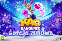 Ilustracja Kangurek Kao Edycja Zimowa PL (PS4)