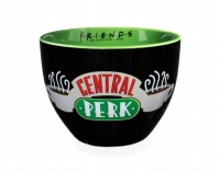 Ilustracja Przyjaciele Kubek do Cappuccino Huggy Mug Central Perk Czarny
