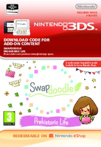 Ilustracja Swapdoodle - Prehistoric Life (3DS) DIGITAL (Nintendo Store)