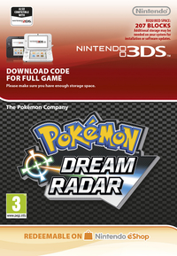 Ilustracja Pokémon Dream Radar (3DS) DIGITAL (Nintendo Store)