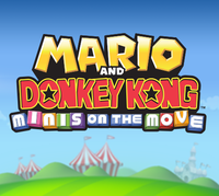 Ilustracja Mario and Donkey Kong: Minis on the Move (3DS) DIGITAL (Nintendo Store)