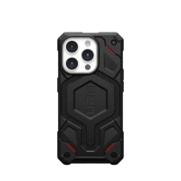 Ilustracja produktu UAG Monarch Pro - obudowa ochronna do iPhone 15 Pro kompatybilna z MagSafe (kevlar black)