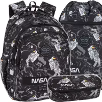 Ilustracja produktu CoolPack Jerry Plecak Szkolny Astronaut F029932 + Worek F070932 + Piórnik F062932