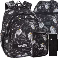 Ilustracja produktu CoolPack Jerry Plecak Szkolny Astronaut F029932 + Worek F070932 + Piórnik F076932