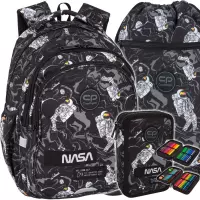 Ilustracja produktu CoolPack Jerry Plecak Szkolny Astronaut F029932 + Worek F070932 + Piórnik F066932