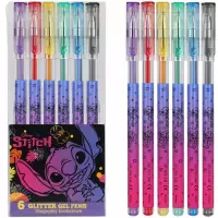 Ilustracja produktu Coolpack Długopisy Żelowe Brokatowe 6 Kolorów 91378PTR