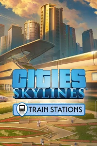 Ilustracja produktu Cities: Skylines - Content Creator Pack: Train Stations PL (DLC) (PC) (klucz STEAM)