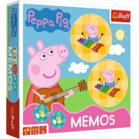 Ilustracja Trefl Świnka Peppa Memos