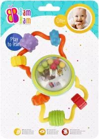 Ilustracja Bam Bam Grzechotka Suwak 521377