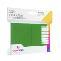 Ilustracja Gamegenic: Prime CCG Sleeves (66x91 mm) - Koszulki na Karty - Green - 100 szt.