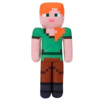 Ilustracja Pluszak Minecraft Alex 35 cm