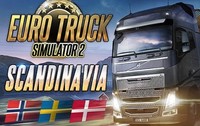 Ilustracja produktu Euro Truck Simulator 2: Scandinavia PL (DLC) (PC) (klucz STEAM)