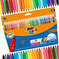 Ilustracja Bic Kids Couleur Flamastry 24 Kolory 8418005