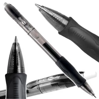 Ilustracja Bic Długopis Automatyczny Gelocity Clic Czarny 600628