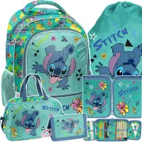 Ilustracja produktu Paso Zestaw Szkolny 5el. Stitch Plecak DS25DD-260 + Piórnik DS25DD-P001 + Worek DS25DD-712 + Torba DS25DD-074