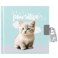Ilustracja produktu Starpak Pamiętnik Na Kluczyk Cuties Kitty 558501